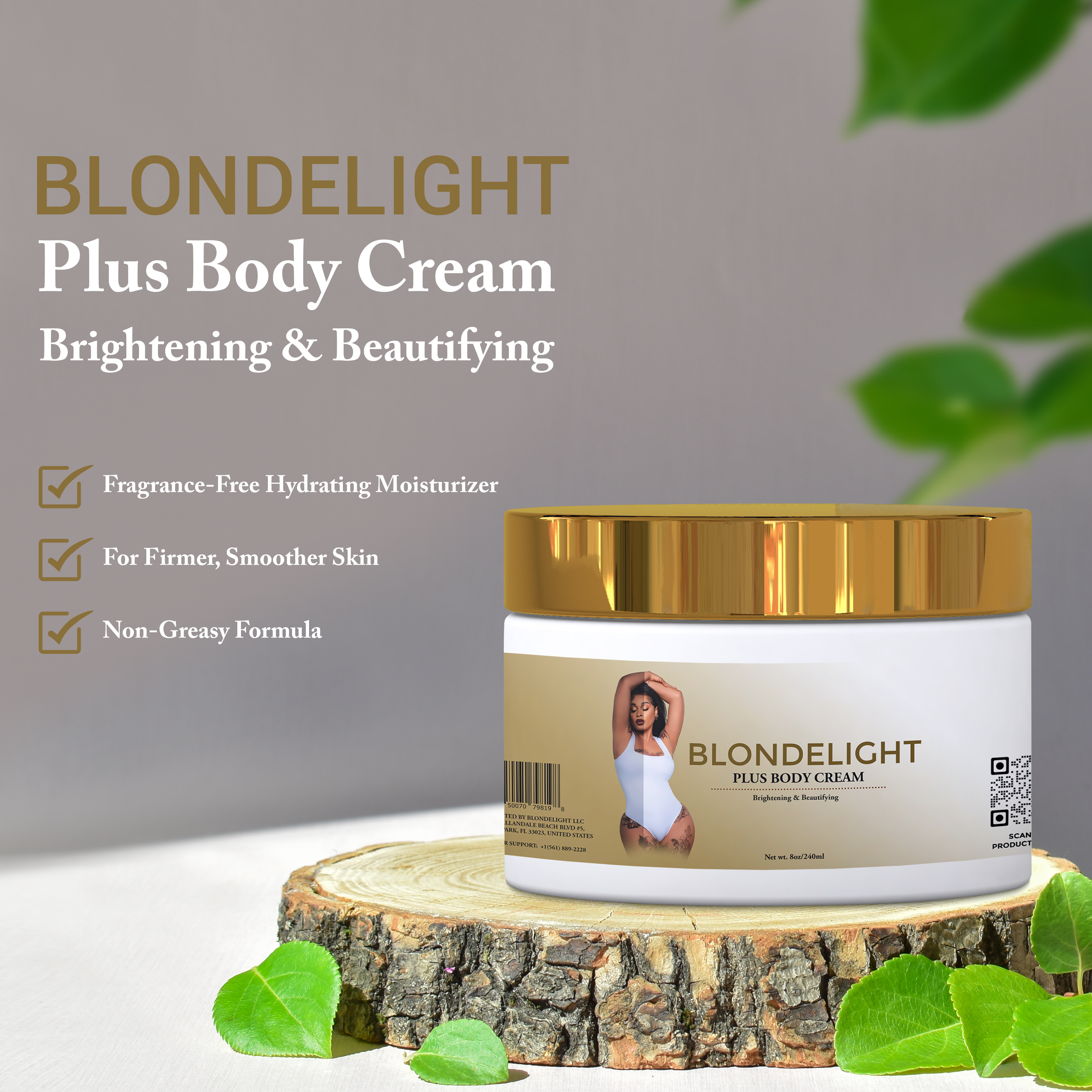 Blondelight Plus Body Cream