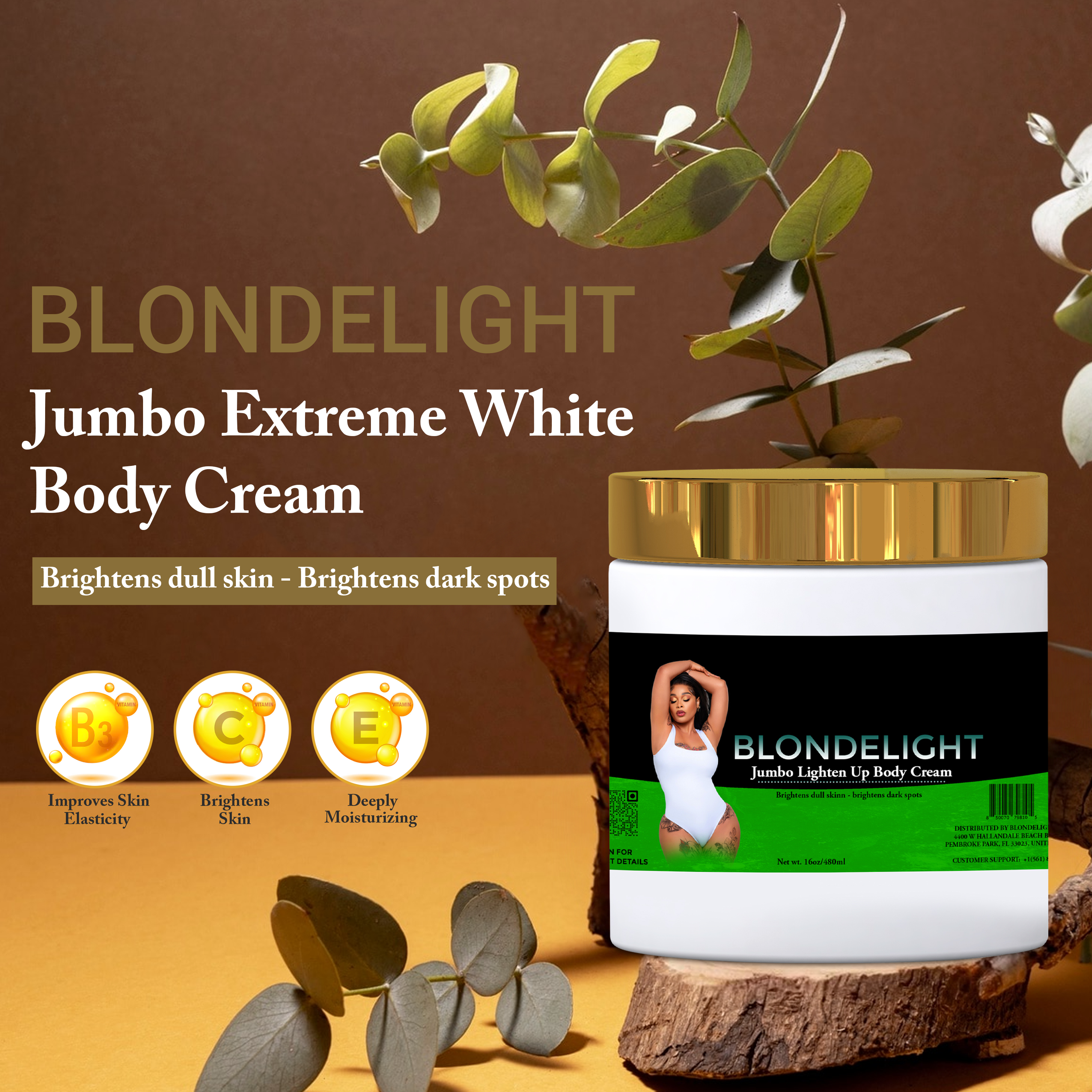 Jumbo Extreme White Body Cream