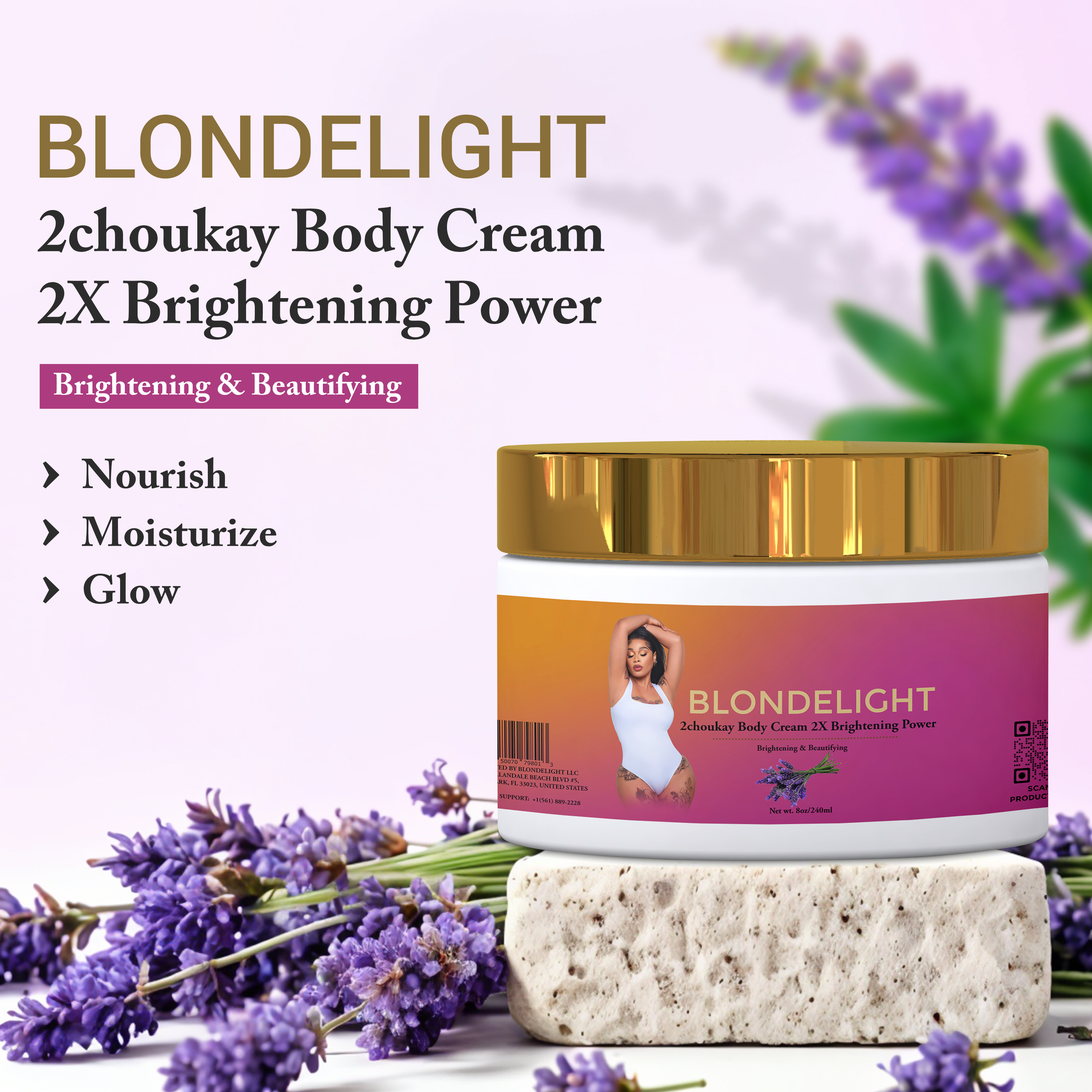 2 Choukay Body Cream