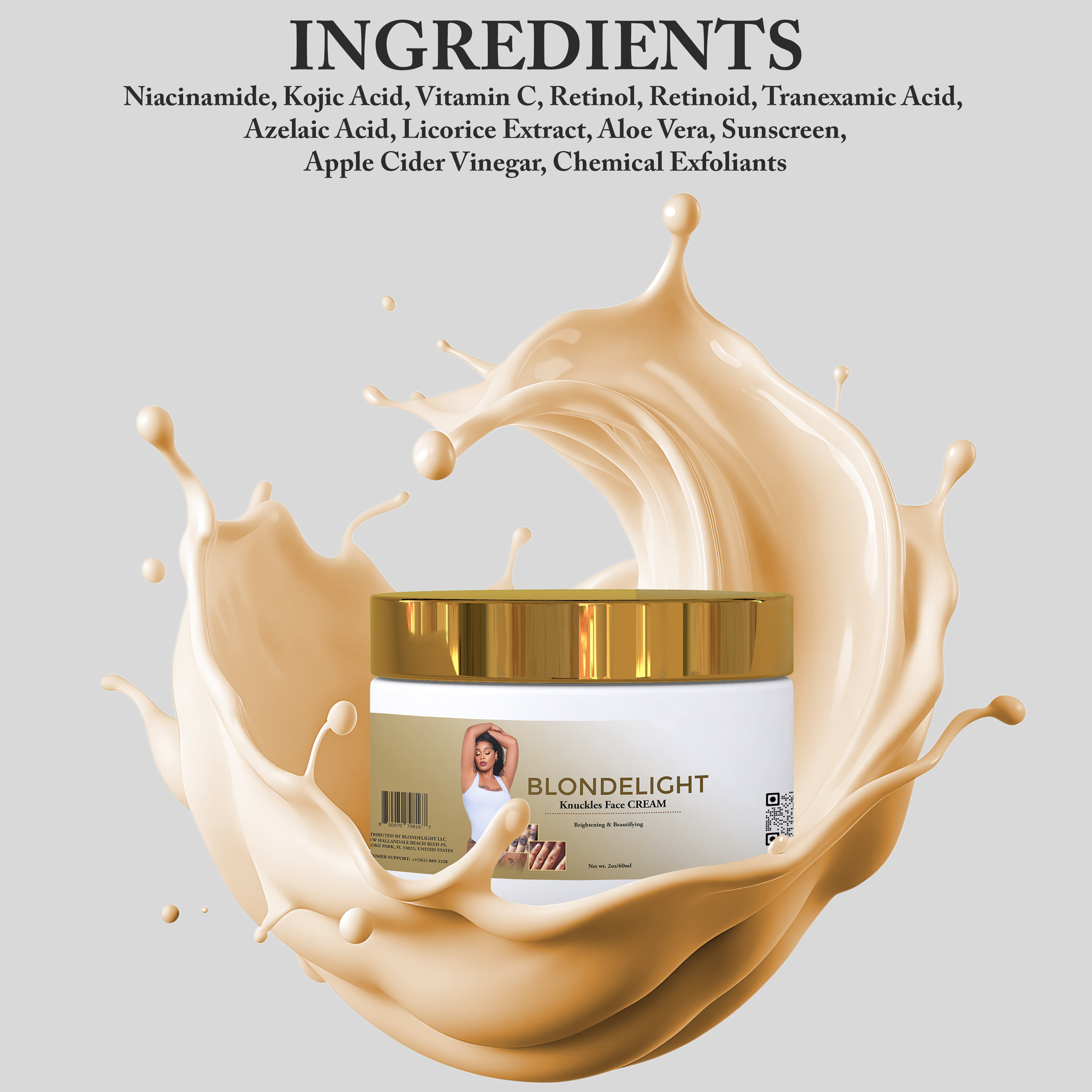 Dark Knuckles Knees & Elbows Lightening Cream