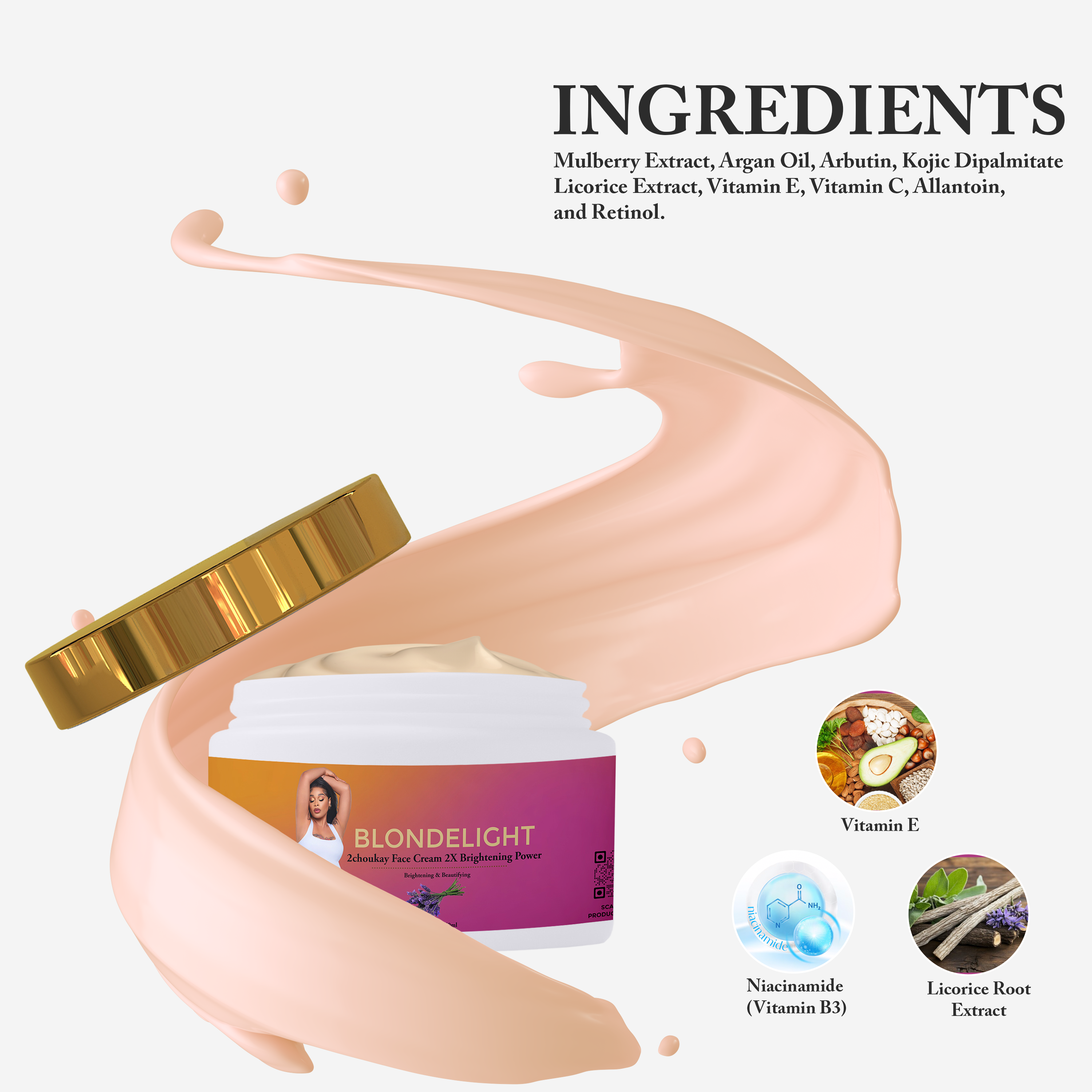 2choukay Face Whitening Cream