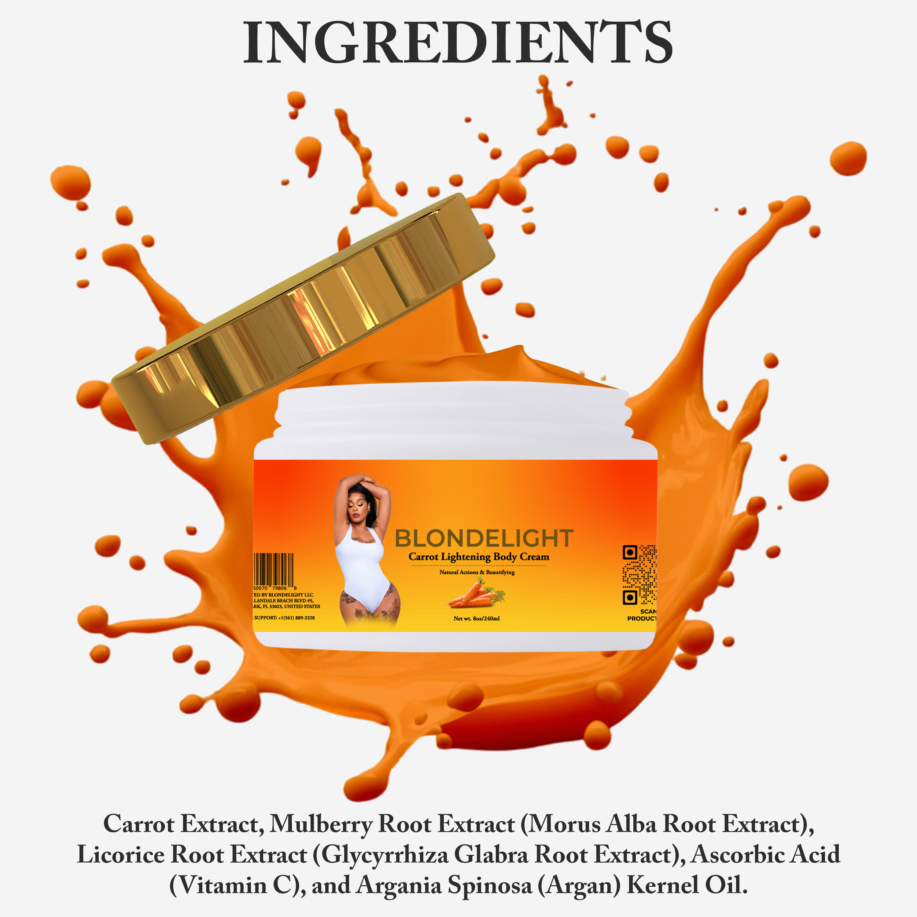 Carrot Body Cream