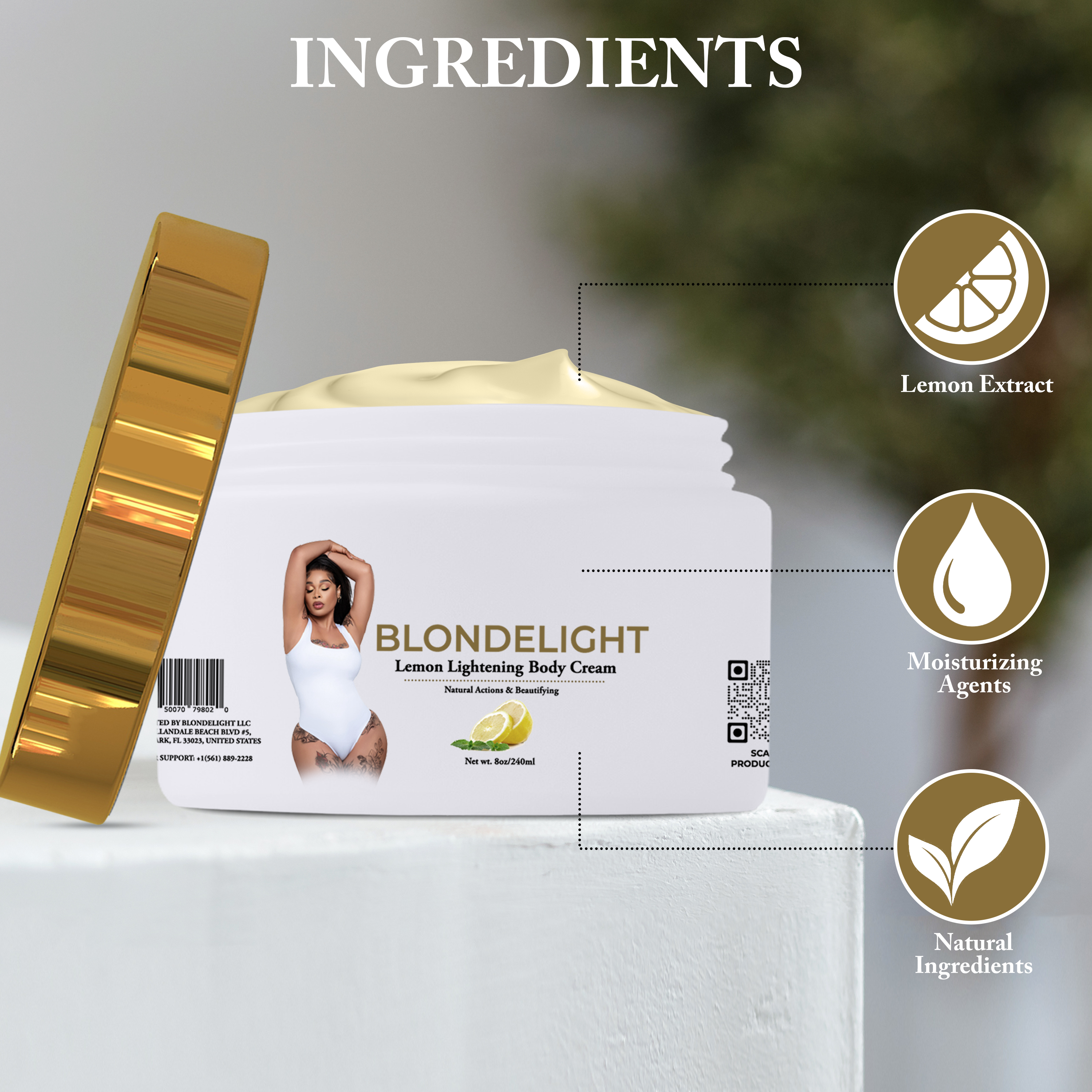 Lemon Lightning Body Cream