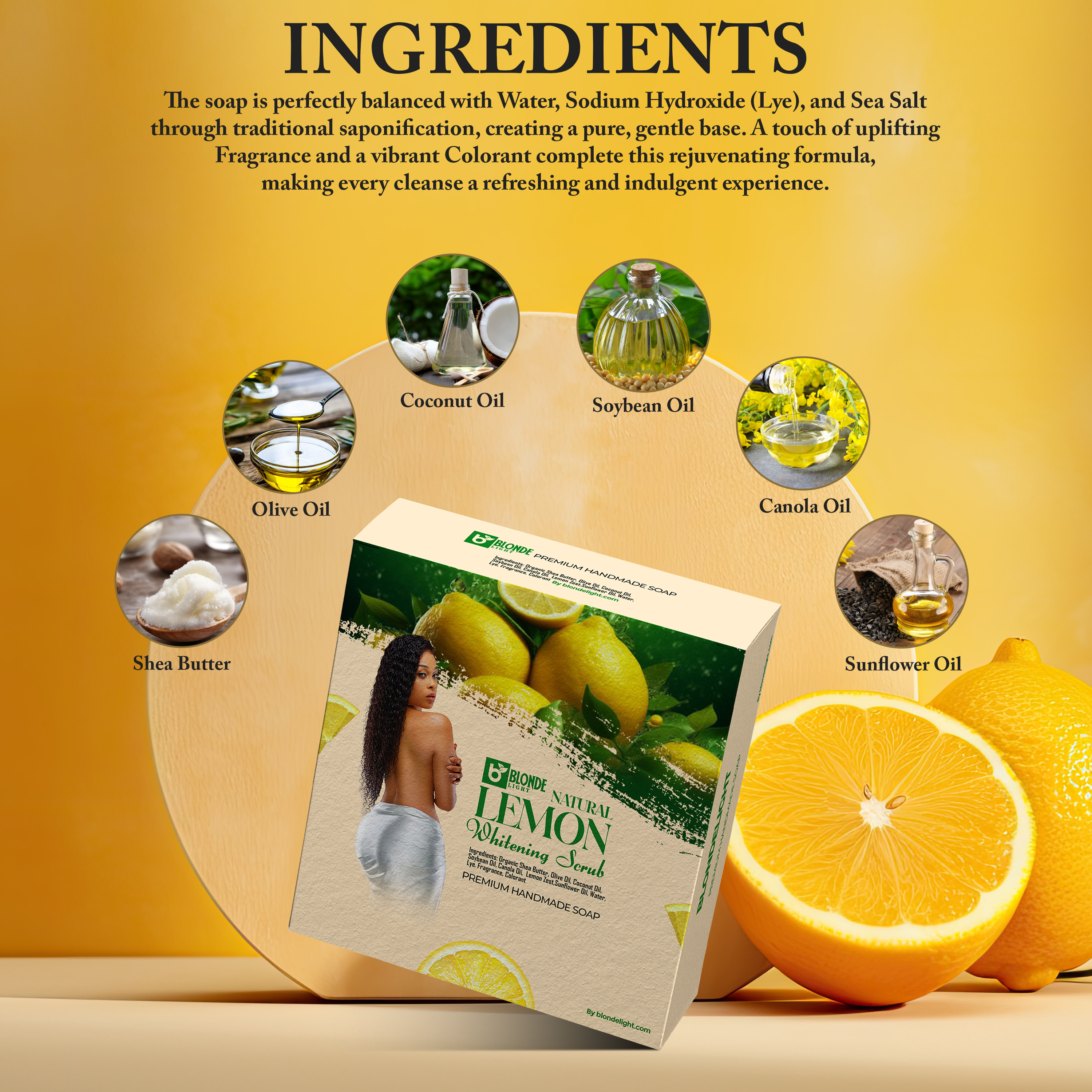 Blondelight Lemon Soap