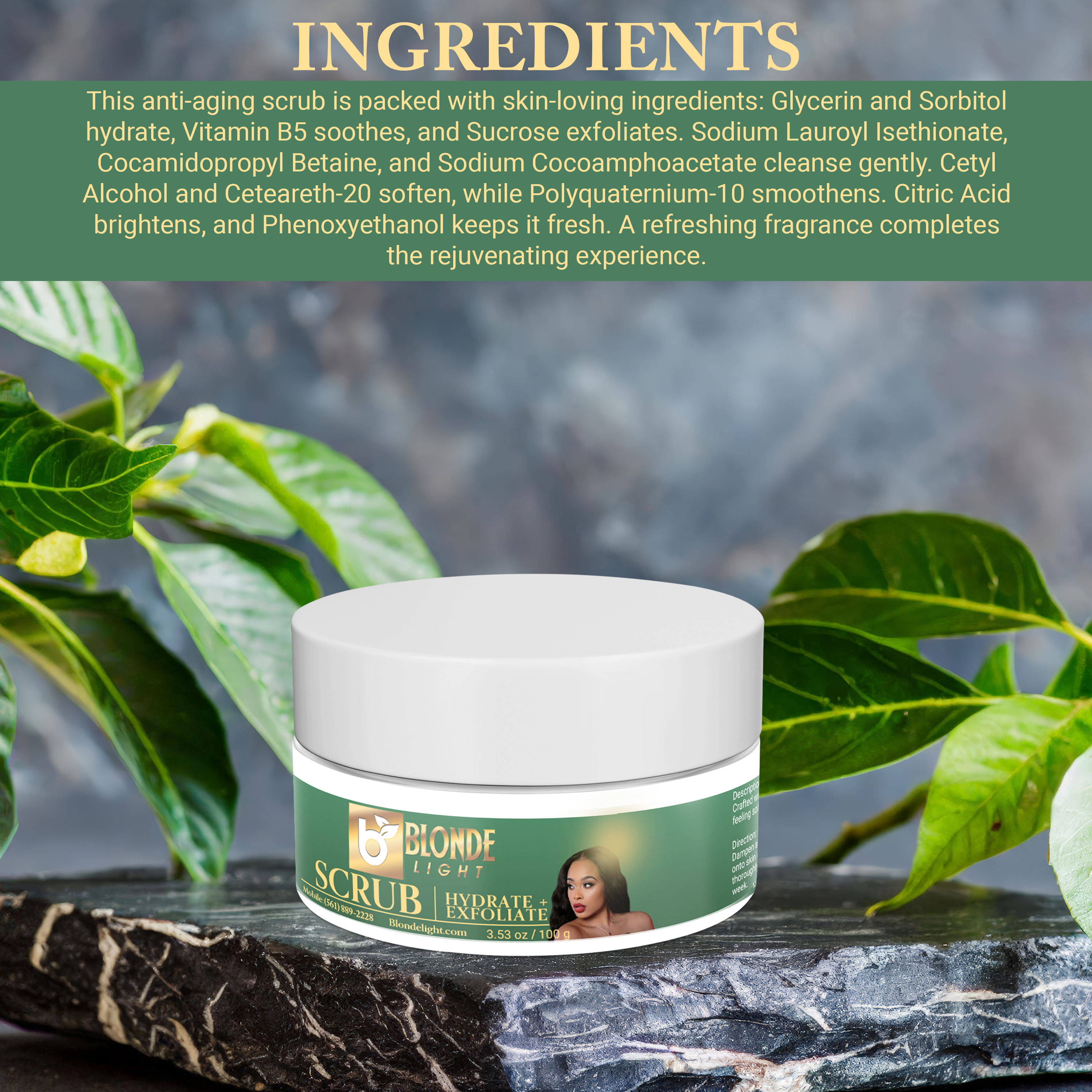 Anti Aging Face Scrub