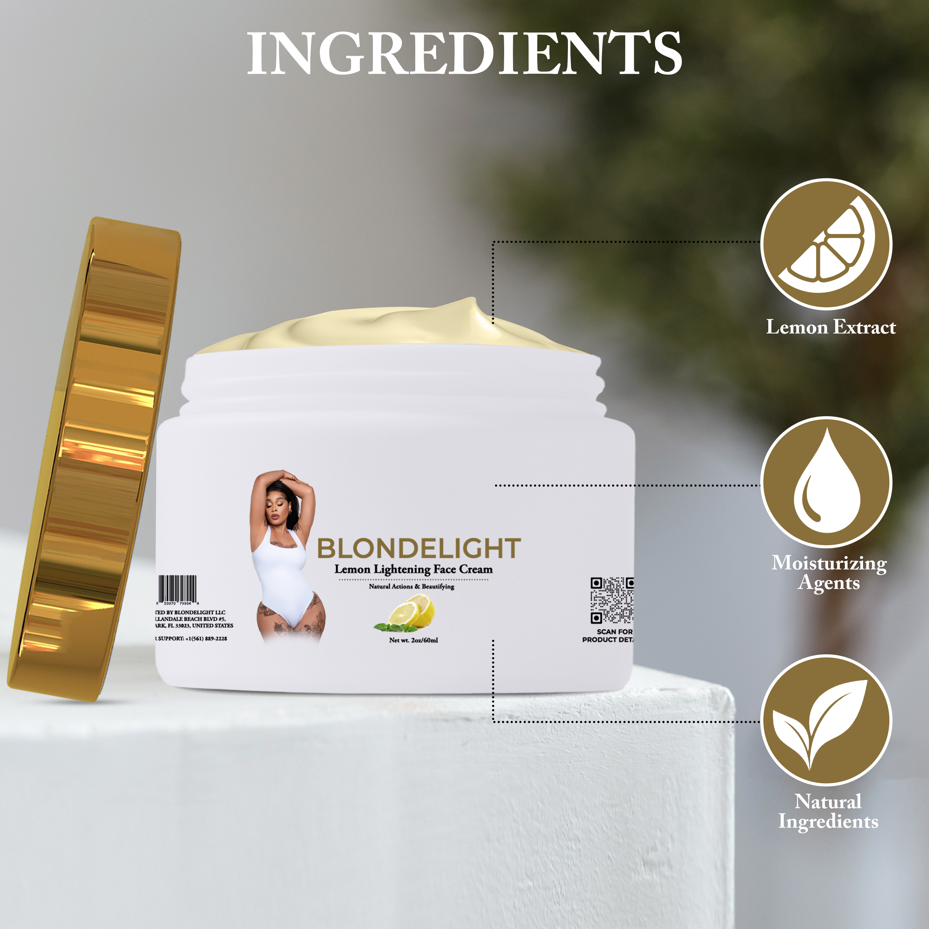 Blondelight Face Lightning Cream DP