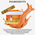 Small Carrot set: Blondelight Carrot Lightening Face Cream with key ingredients for glowing skin.