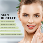 Vitamin C skin benefits, fights acne, revives dull skin, fades age spots for a healthy glow.