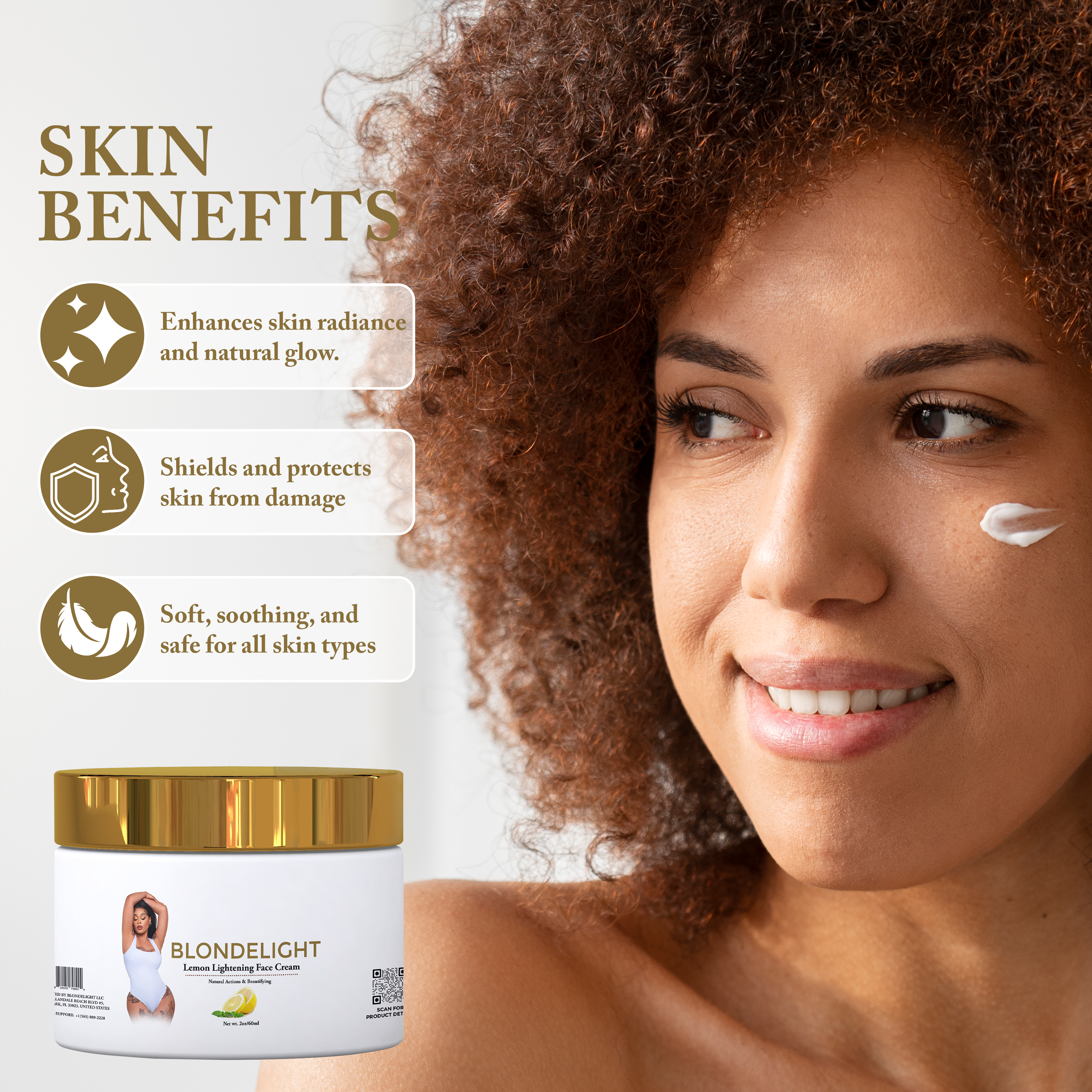 Blondelight Face Lightning Cream DP