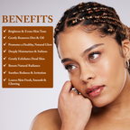 Small Carrot set benefits for skincare including brightening skin tone and boosting natural radiance.