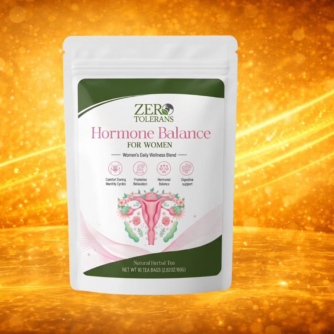 BLONDELIGHT Women’s Cycle Comfort Herbal Tea - Adults’ Calming Fruit & Herbal Tea, Fruity Rose-Ginger-Goji-Jujube Blend with Botanical Extracts & Herb of Flaccid Aster