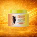 BLONDEBRIGHT Body Cream, Face Cream, Oil  With Carrot Soap 4-Piece Beauty Set