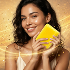 BlondeBright Lemon Body Soap, Daily Cleansing Bar, 125 g