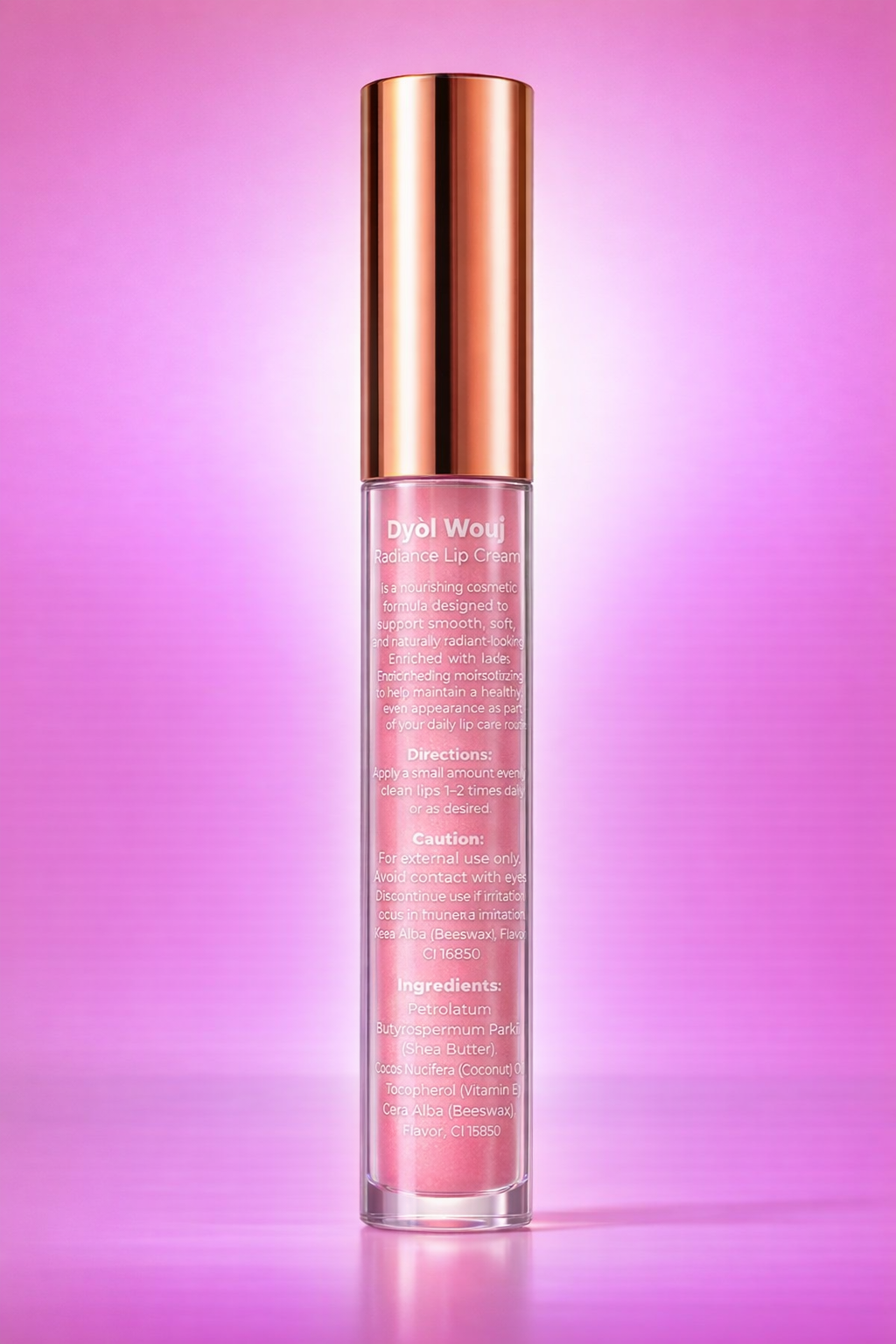 BLONDELIGHT Dyòl Wouj Lip Cream – Softening & Hydrating