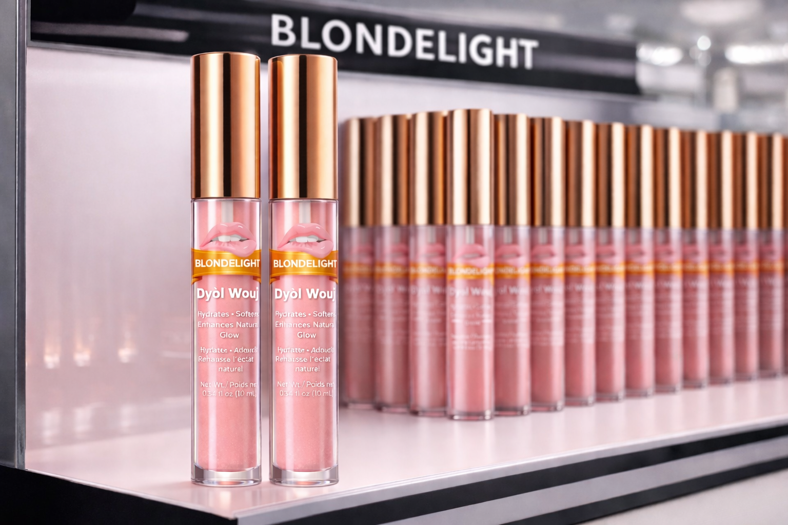 BLONDELIGHT Dyòl Wouj Lip Cream – Softening & Hydrating