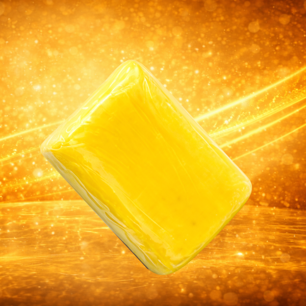 BlondeBright Lemon Body Soap, Daily Cleansing Bar, 125 g