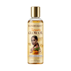Blondelight Turmeric Glow Oil Face & Body Oil 6.76 fl oz / 200 ml on white