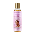 BLONDELIGHT LLC Collagen Renewal Face & Body Oil - Lightweight Daily Moisturizer with Sunflower, Aroma Scent, for Adults’ Soft, Moisturized Skin Care, 6.76 fl oz Bottle, Moisture on white