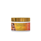 BLONDELIGHT Silky Smooth Carrot Body Cream Moisturizer - 8 oz/227 g, Single Item Daily Whole Body Care for Adults, Hydrating, Nourishing, Absorbs Well, Normal Skin, Nutrient Body Cream, Dry on white