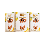 RG Glow Cleansing Soap Cleanser Set - 3 Nourishing Body Care Soaps, Daily Bath Cleansing Product, Ideal Bath Gift Set on white