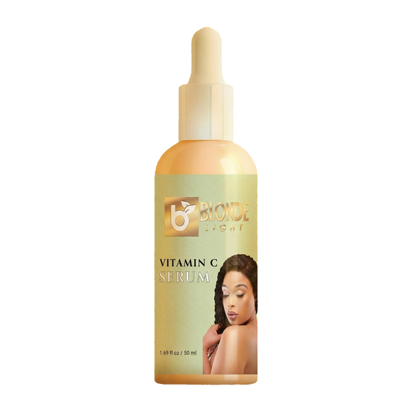 Blondelight Vitamin C Boosting Renewed Serum, Gentle Brightening Hyaluronic Skincare Serum for Sensitive Skin, Hydrates, Soothes, Removes Dark Spots & Evens Skin Tone on white