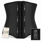 ZeroTolerans Latex-Core Waist Cincher Shapewear with Hook-and-Eye Closure
