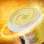 BlondeBright Face Cream Moisturizer, 135 mL, Daily Facial Care for Soft & Smooth Skin, Morning & Evening Use