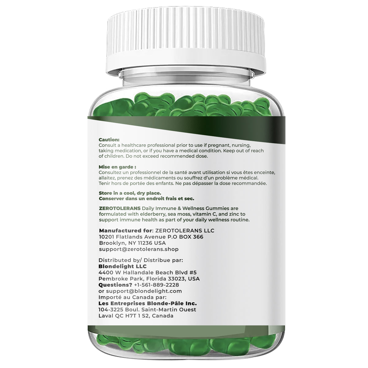 ZeroTolerans Herbal Gummy