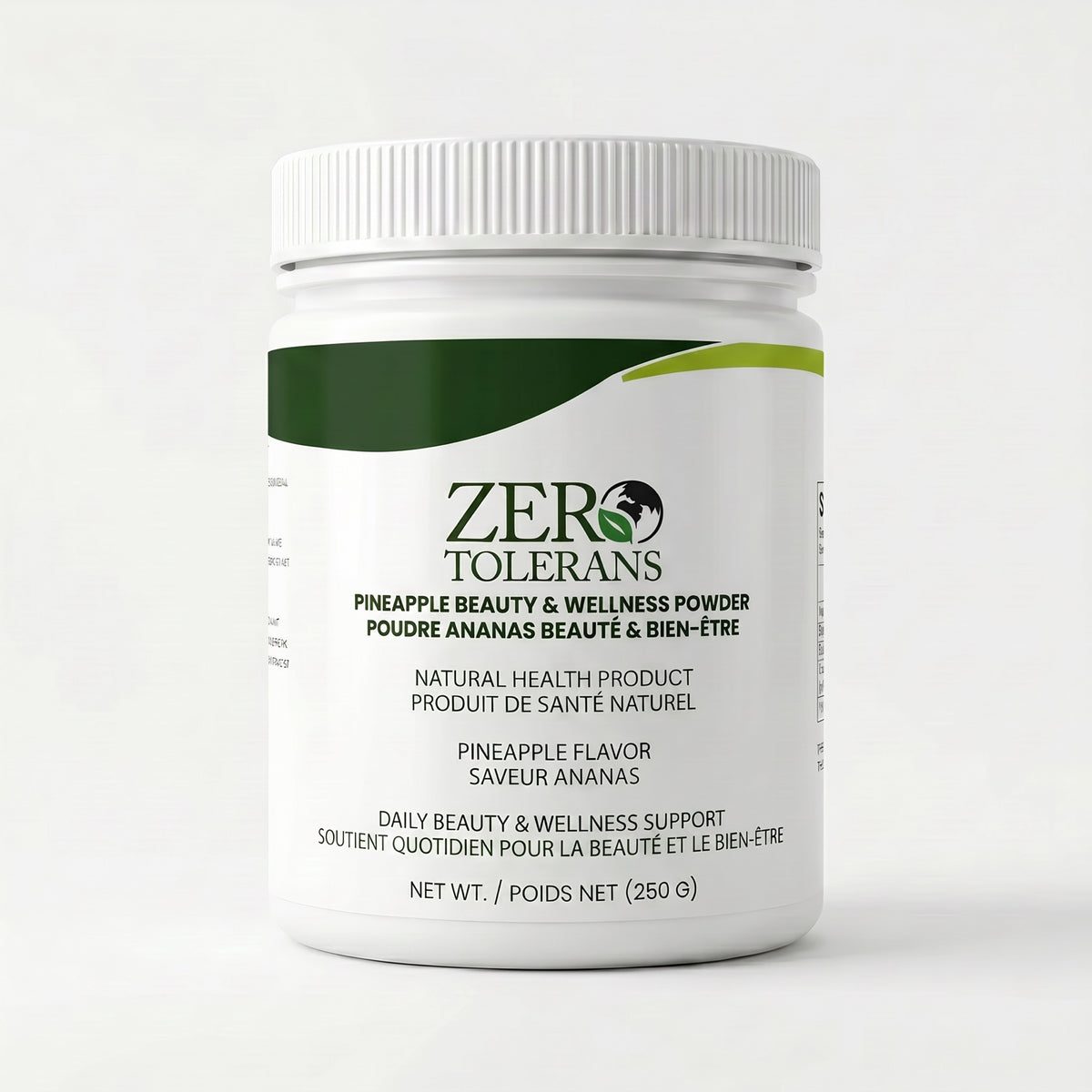 ZERO TOLERANS Pineapple Beauty & Wellness Powder Supplement, 250 g