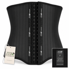 ZeroTolerans Latex-Core Waist Cincher Shapewear with Hook-and-Eye Closure