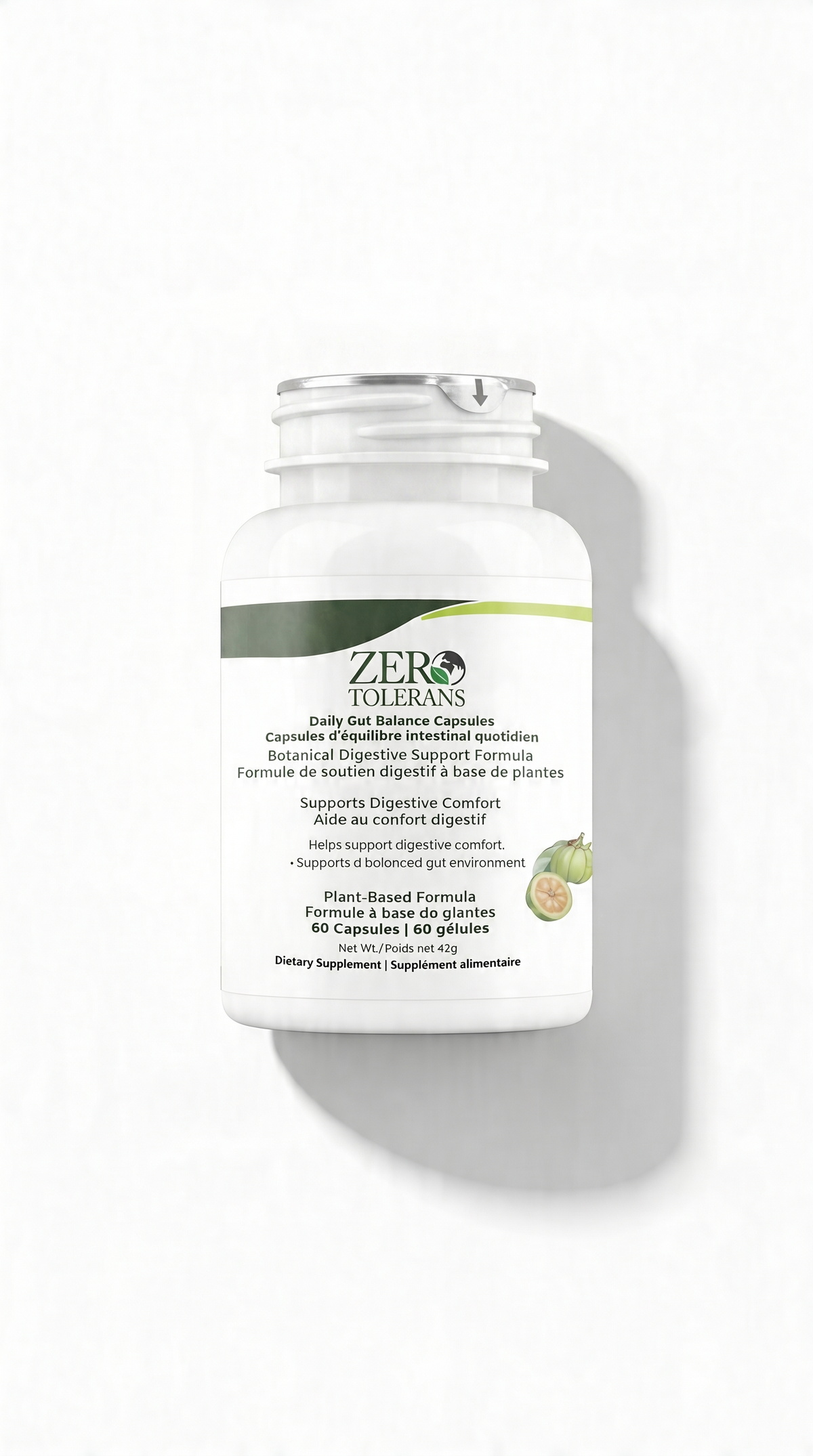ZeroTolerans Daily Gut Balance Capsules (60 Capsules)