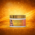 BLONDELIGHT Silky Smooth Carrot Body Cream Moisturizer - 8 oz/227 g, Single Item Daily Whole Body Care for Adults, Hydrating, Nourishing, Absorbs Well, Normal Skin, Nutrient Body Cream, Dry