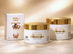 BLONDELIGHT RG Glow 3-Piece Radiant Daily Care Set - Hydrating 2oz Face Moisturizer, 8oz Body Cream, Cleanser Body Soap